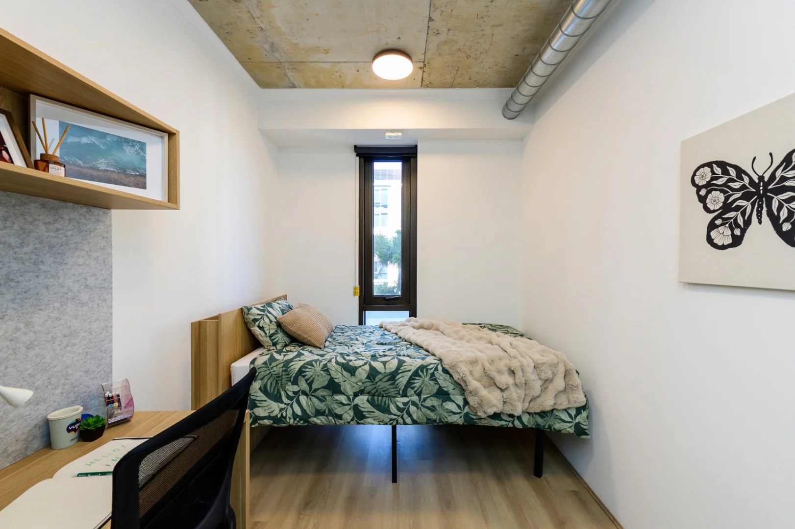 Chambre à louer dans un appartement d'étudiant à , entièrement meublée
