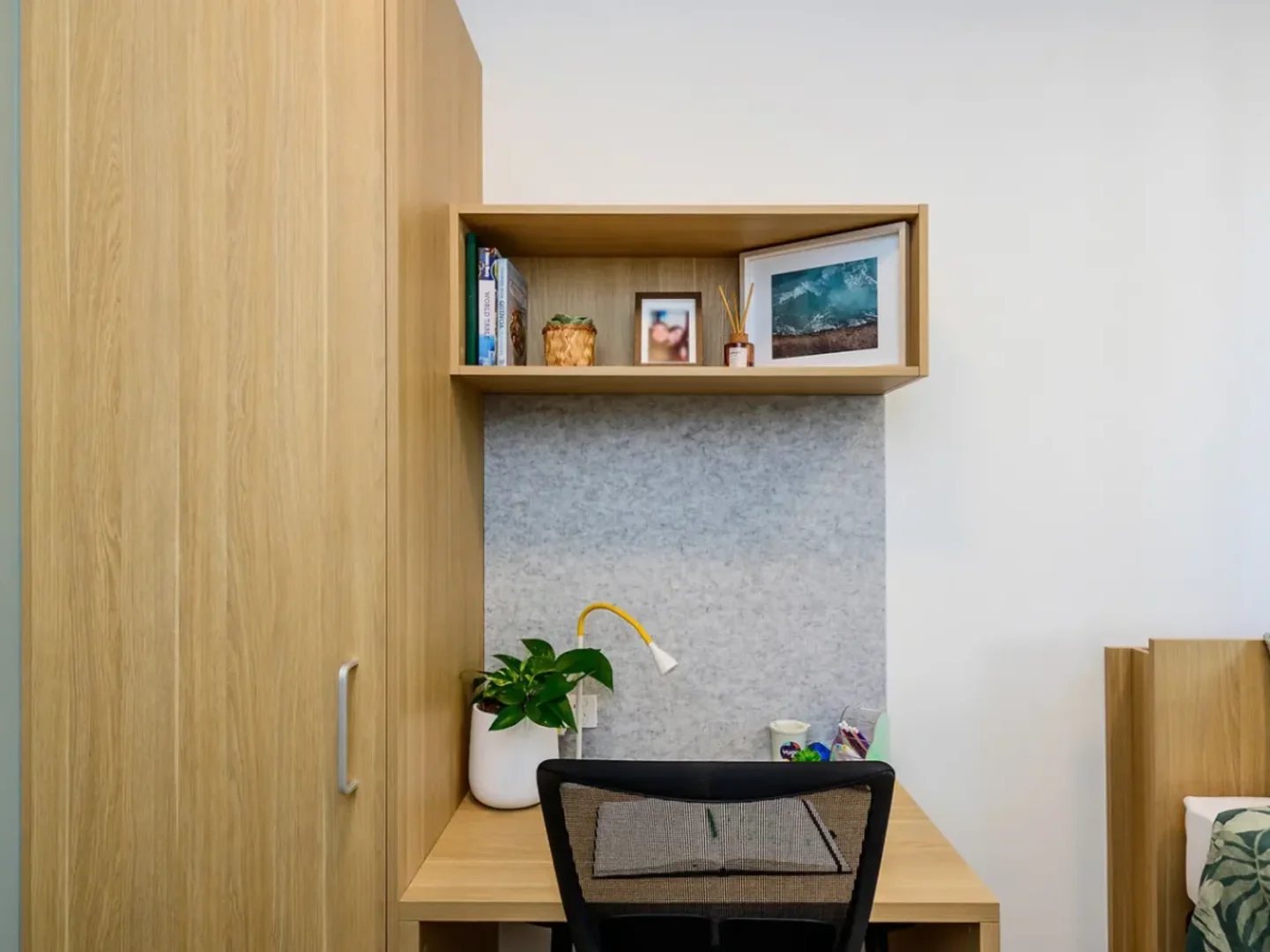 Chambre d'étudiant confortable et spacieuse dans 