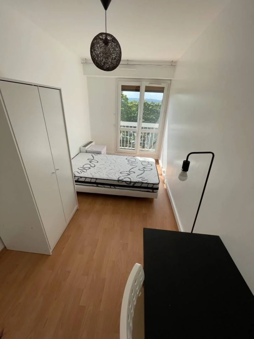 Student room in  with study area and shared facilities