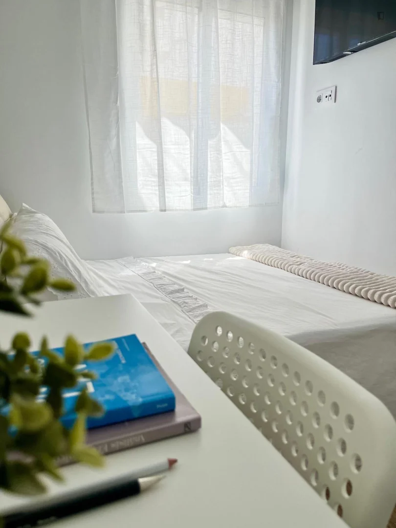 Student-friendly room in  with modern amenities