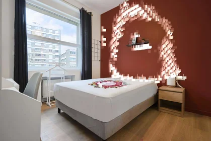 Habitación privada en Pl. du Maréchal Leclerc, 59000 Lille, France, imagen 1 de 10