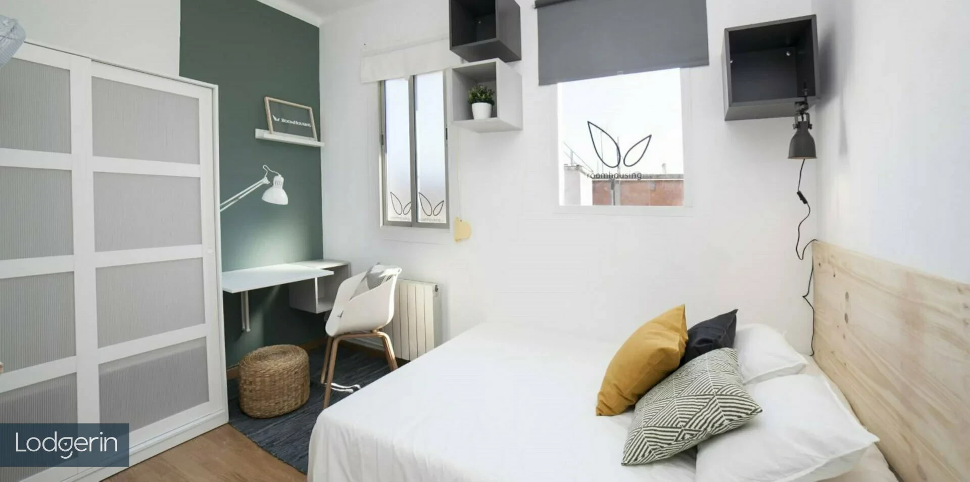 Luminosa stanza condivisa in affitto a Barcellona