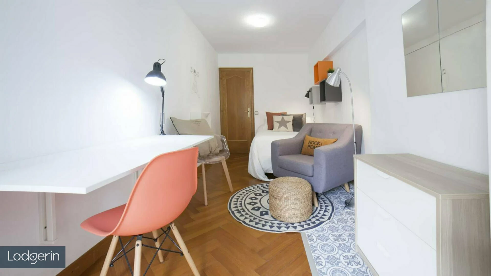 Pokój wspólny w mieszkaniu 3-pokojowym Barcelona