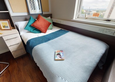 Pokój do wynajęcia z podwójnym łóżkiem w Manchester
