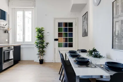 Habitación privada en Via Annibale Caretta 1, Milan. Italy, imagen 20 de 23