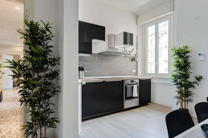 Habitación privada en Via Annibale Caretta 1, Milan. Italy, imagen 21 de 23