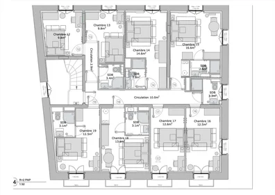 Özel oda konumu 51 avenue Georges Clemenceau Montpellier 34000 FR, 15 15 görüntüsü