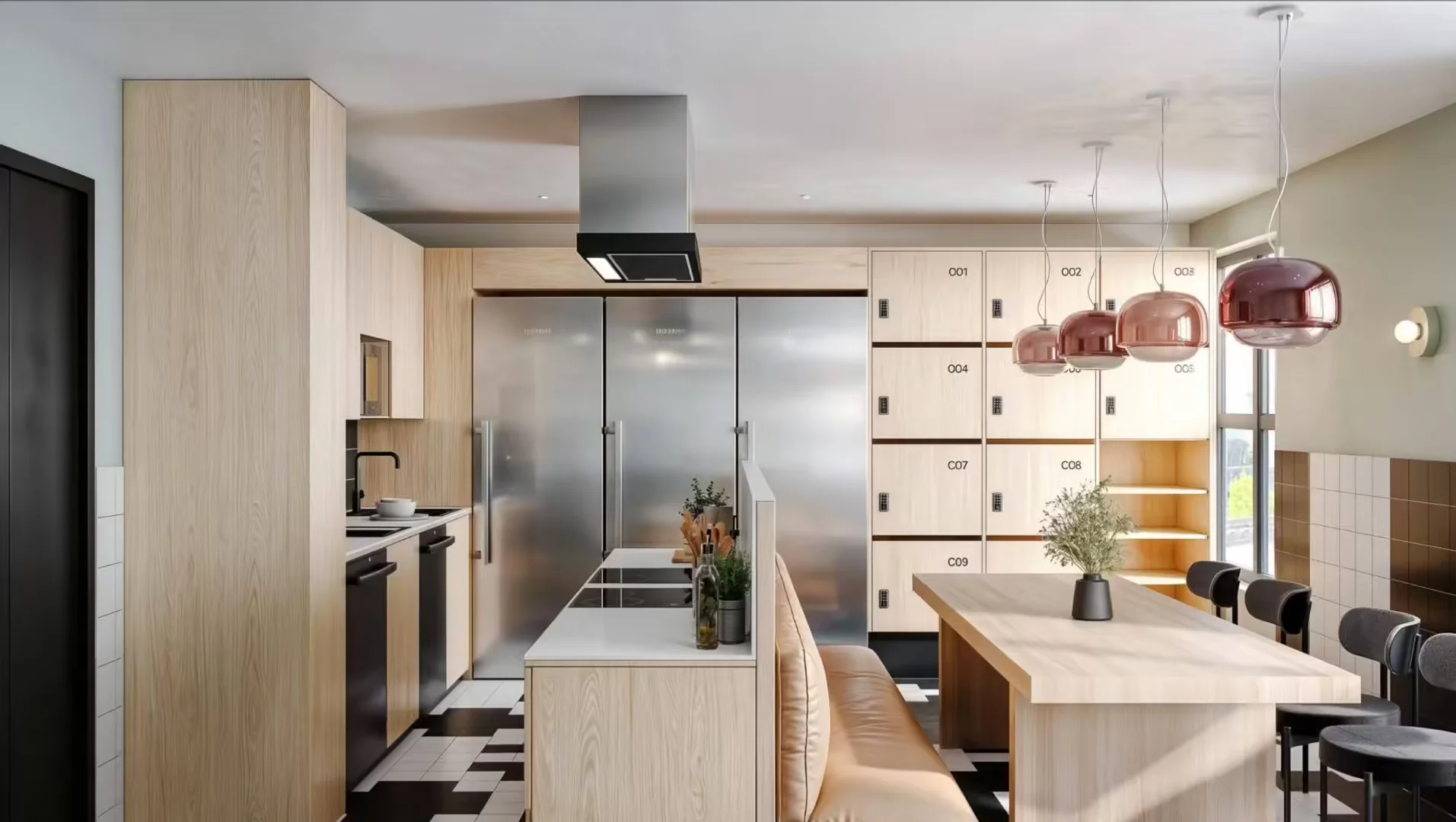 Habitación asequible para estudiantes con buena iluminación en 