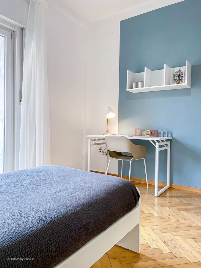 Comfortable and spacious student room in 