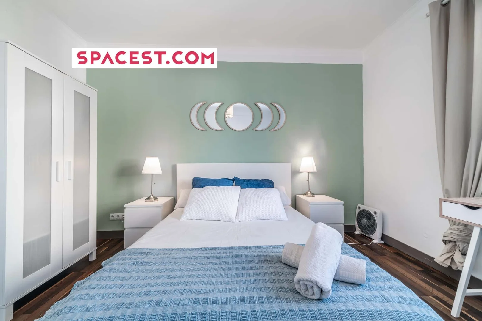 Habitación acogedora para estudiantes disponible en 