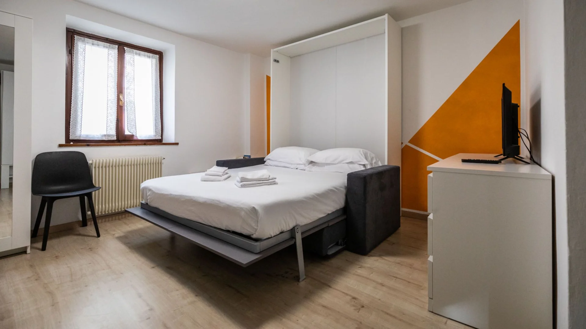 Quarto amigo do estudante em  com comodidades modernas