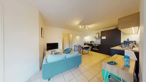 Chambre privée à Rue Marteret, Charpennes Tonkin, image 1 de 10