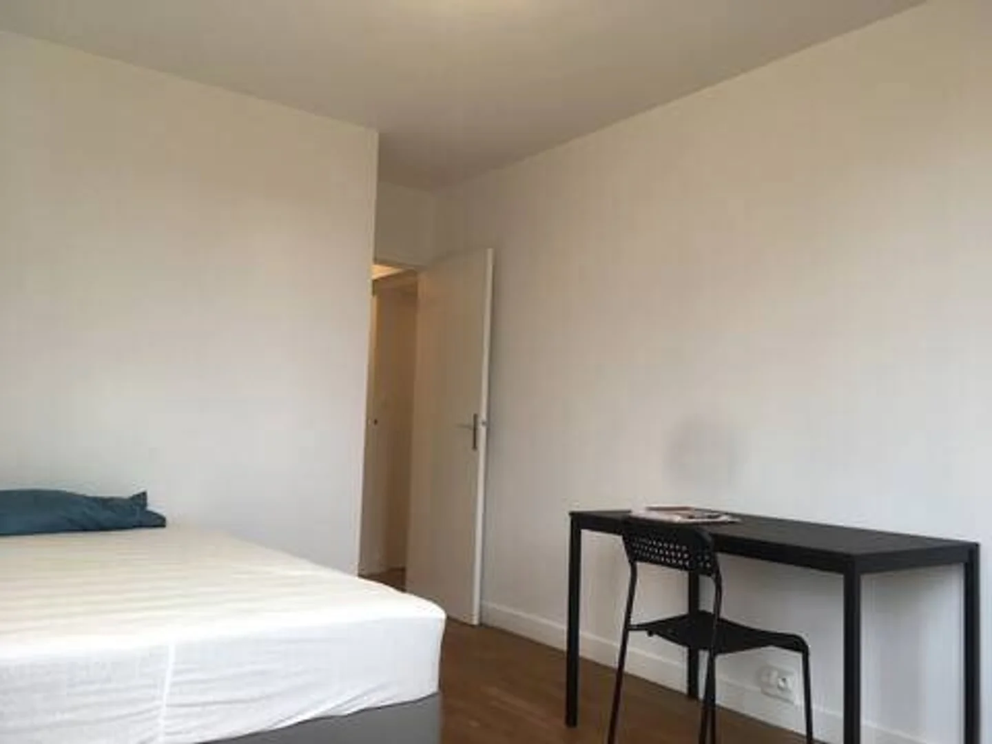 Student room in  with study area and shared facilities