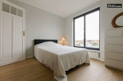 Renting rooms by the month in Schaerbeek