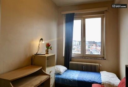 Room for rent in a shared flat in Schaerbeek