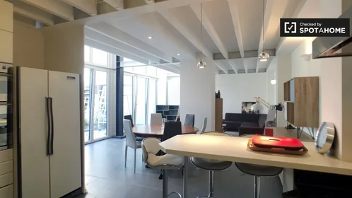 Private room at Rue Auguste Lambiotte, 1030 Schaerbeek, Belgium, image 18 of 19
