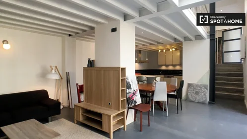 Private room at Rue Auguste Lambiotte, 1030 Schaerbeek, Belgium, image 5 of 19