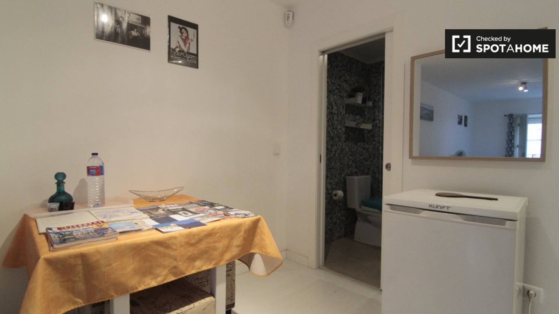 Lisboa de mobilyalı stüdyo
