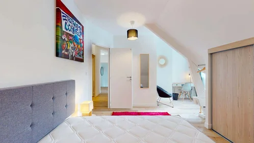 Habitación privada en 9 Av. d'Auray, 44300 Nantes, France, imagen 1 de 16
