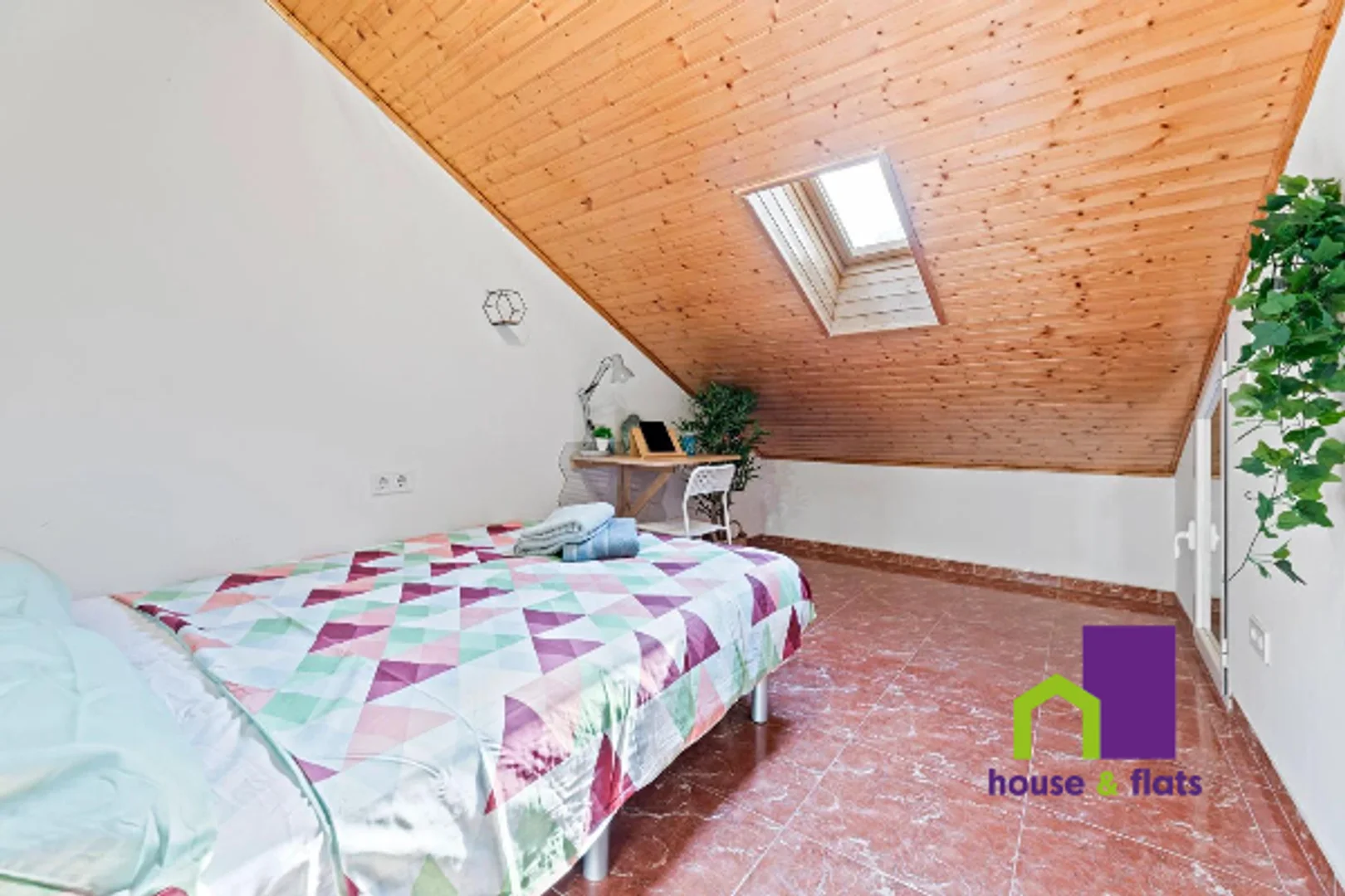 Comfortable and spacious student room in 