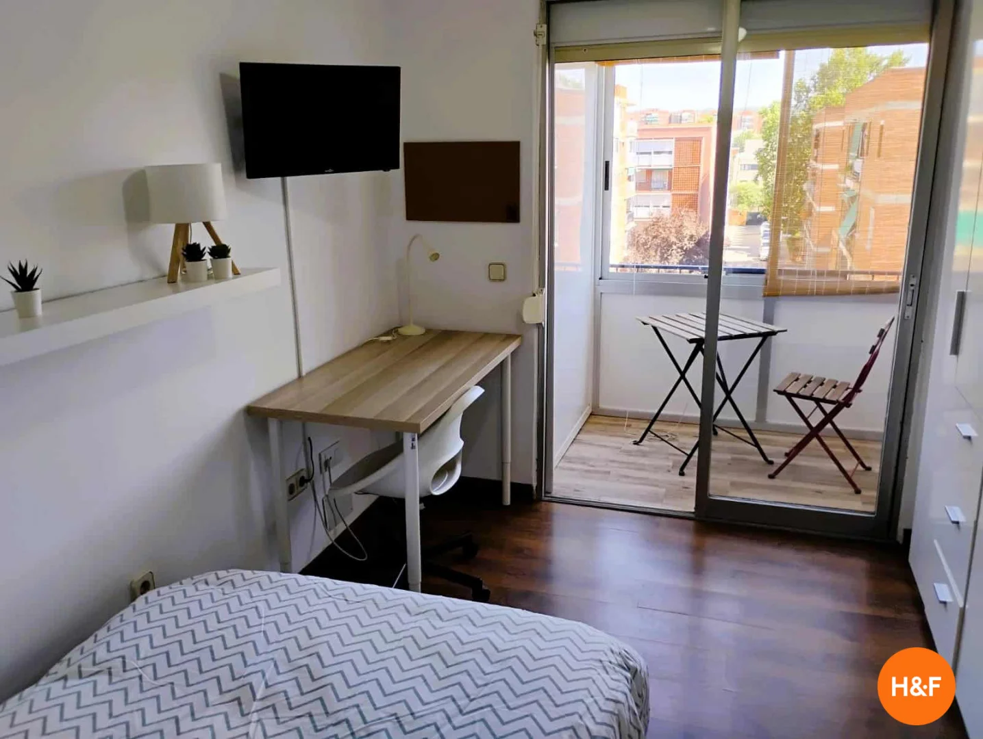 Budgetfreundliches Studentenzimmer in Campusnähe in 