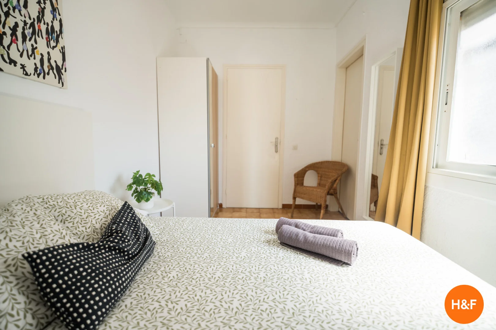 Quarto acolhedor para estudantes disponível em 