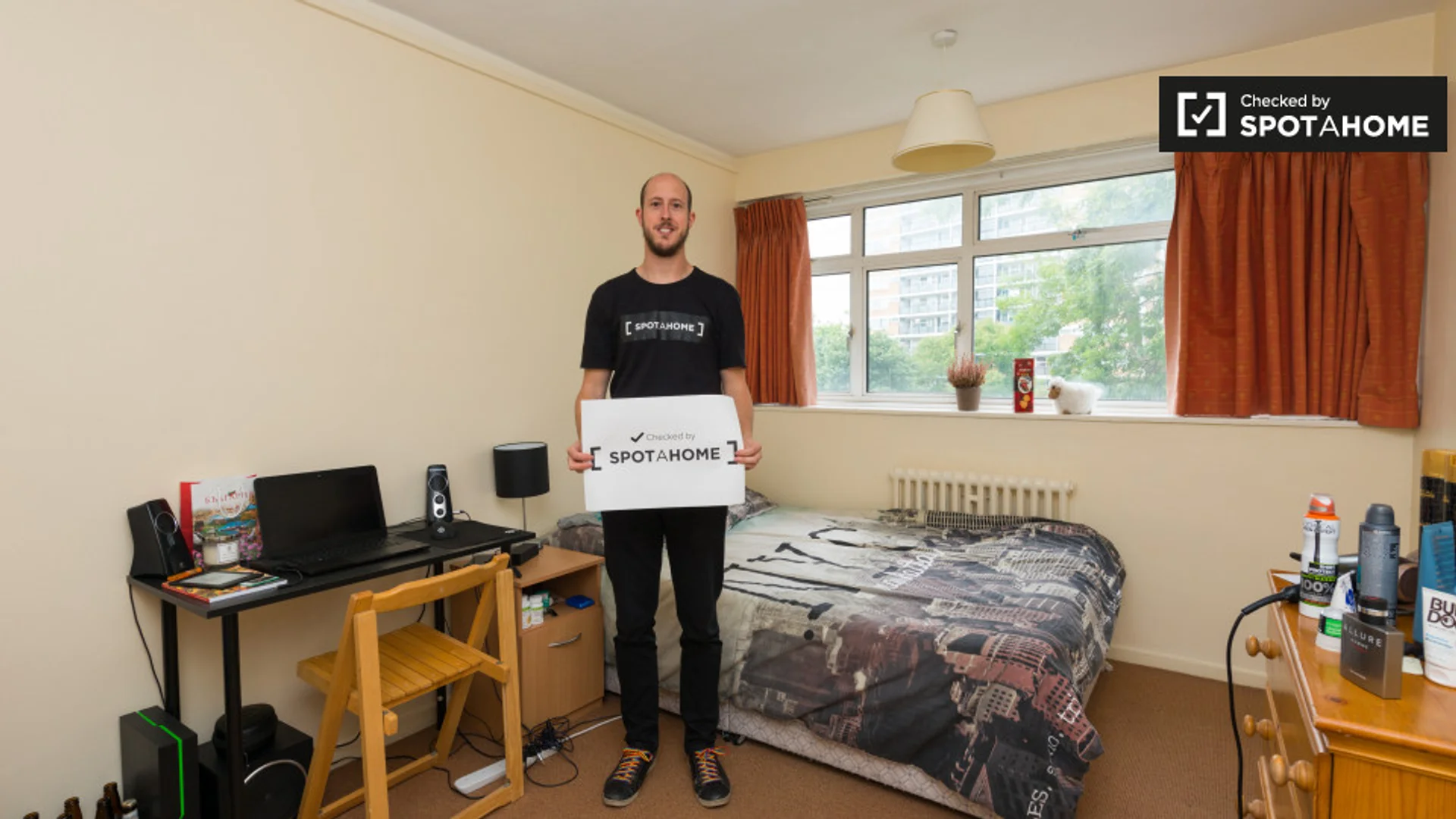 Habitación estudiantil económica cerca del campus en