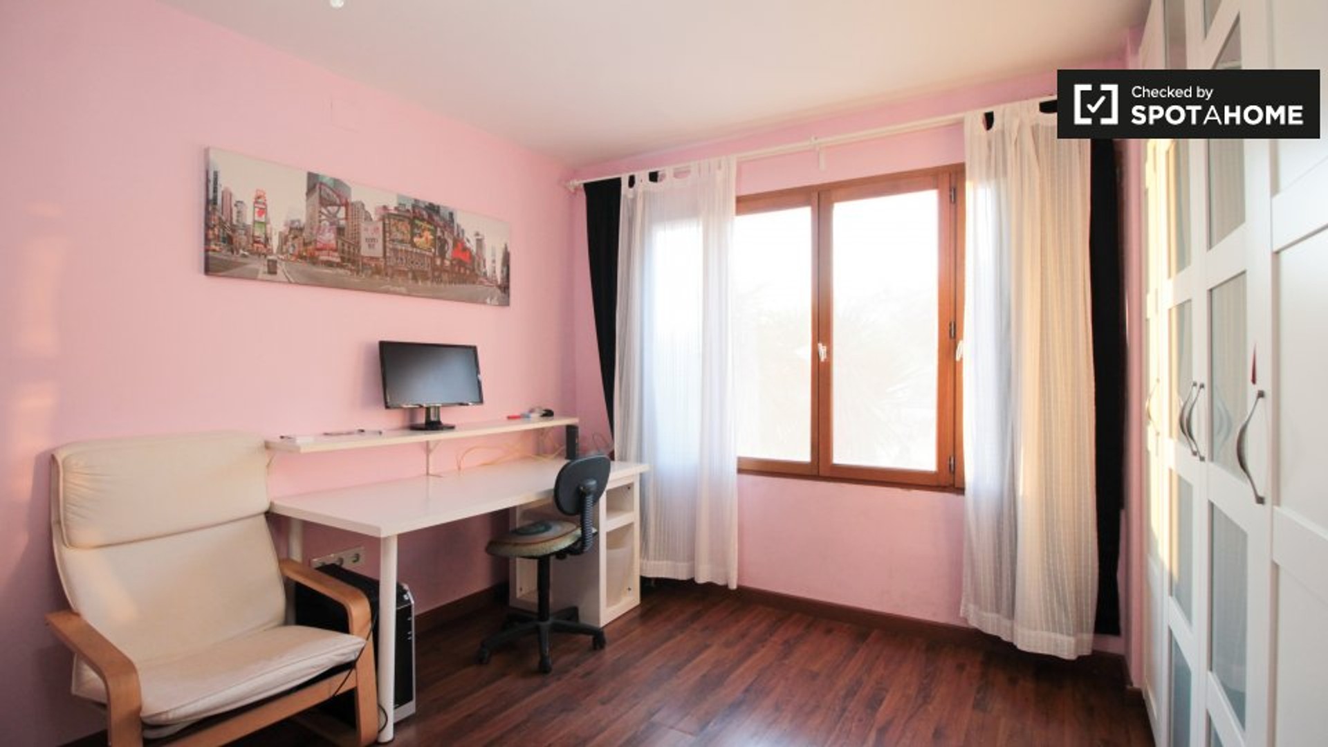 Sant Cugat Del Vallès de çift kişilik yataklı kiralık oda
