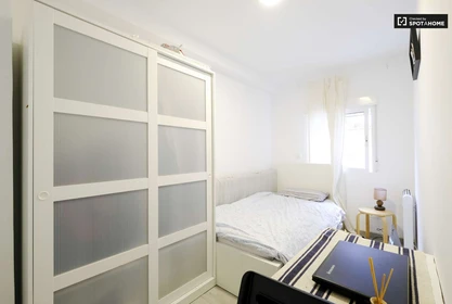 Alquiler de habitación en piso compartido en Madrid