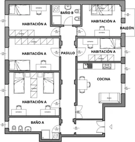 Privatzimmer in der Via Ettore Fieramosca 1, bild 9 von 9
