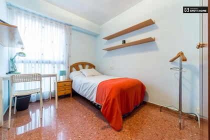 Habitación en alquiler con cama doble Valencia