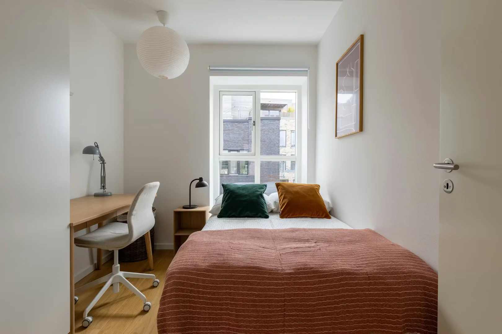 Chambre à louer dans un appartement d'étudiant à , entièrement meublée