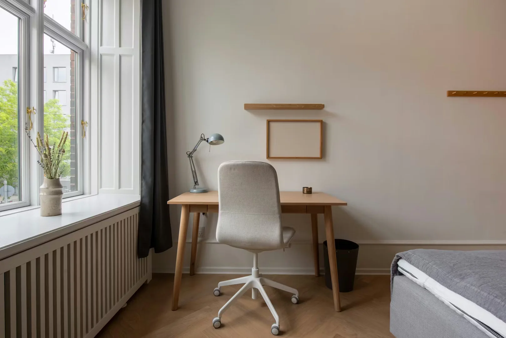 Habitación estudiantil económica cerca del campus en 