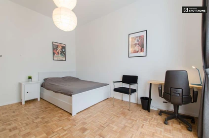 Quarto para alugar com cama de casal em Bruxelles-brussel