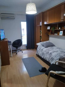 Zaragoza de çift kişilik yataklı kiralık oda