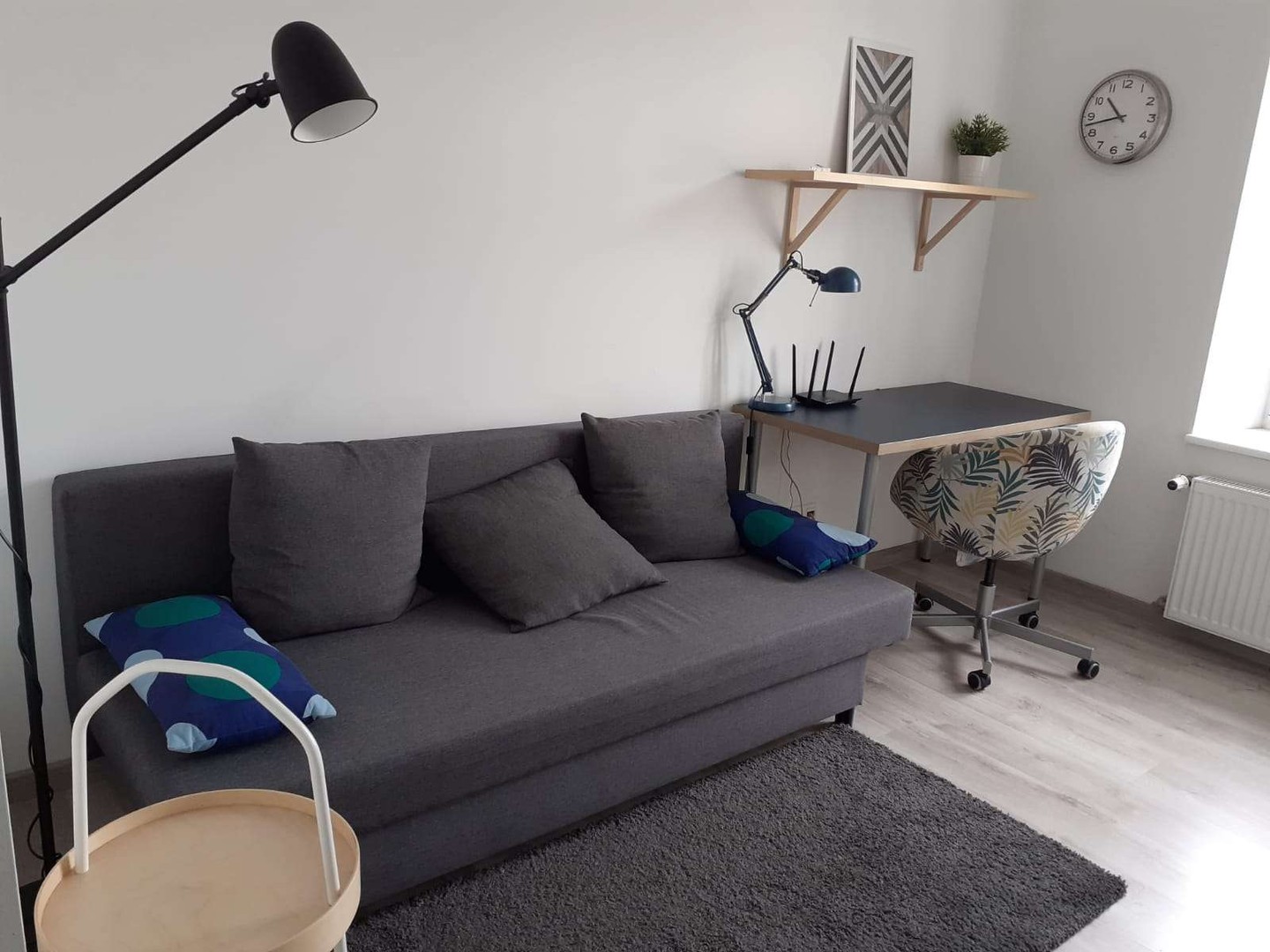 Very bright studio for rent in Lodz