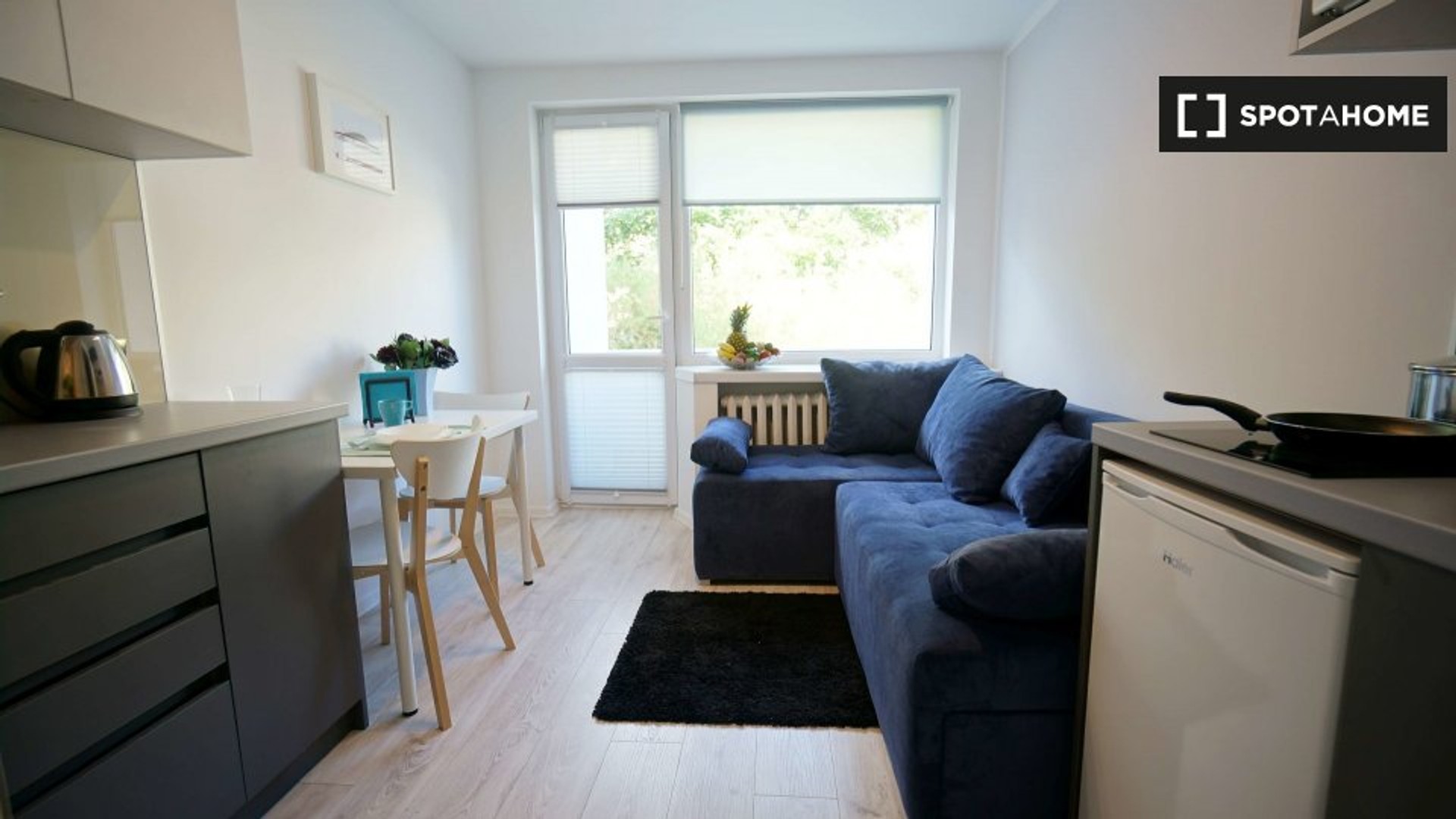 Stylowe mieszkanie typu studio w Łódź