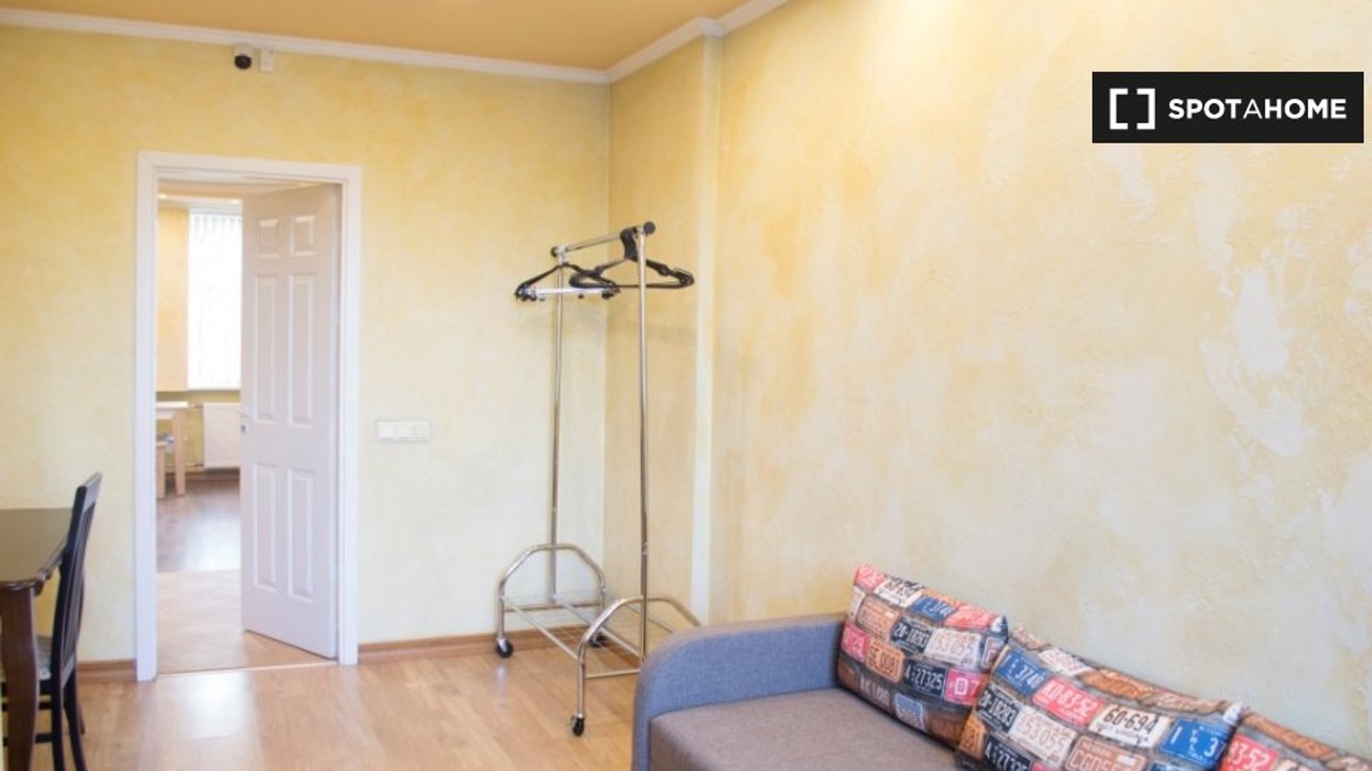 Bright private room in Rīga