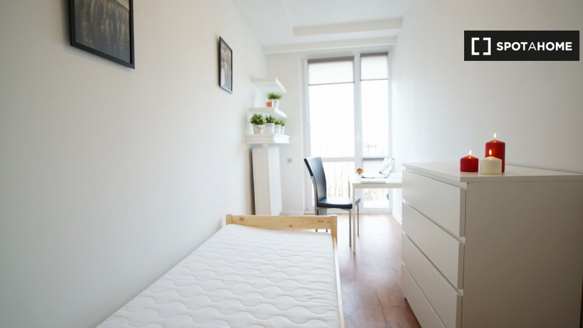 Zimmer mit Doppelbett zu vermieten Lodz