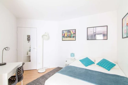 Habitación en alquiler con cama doble Paris