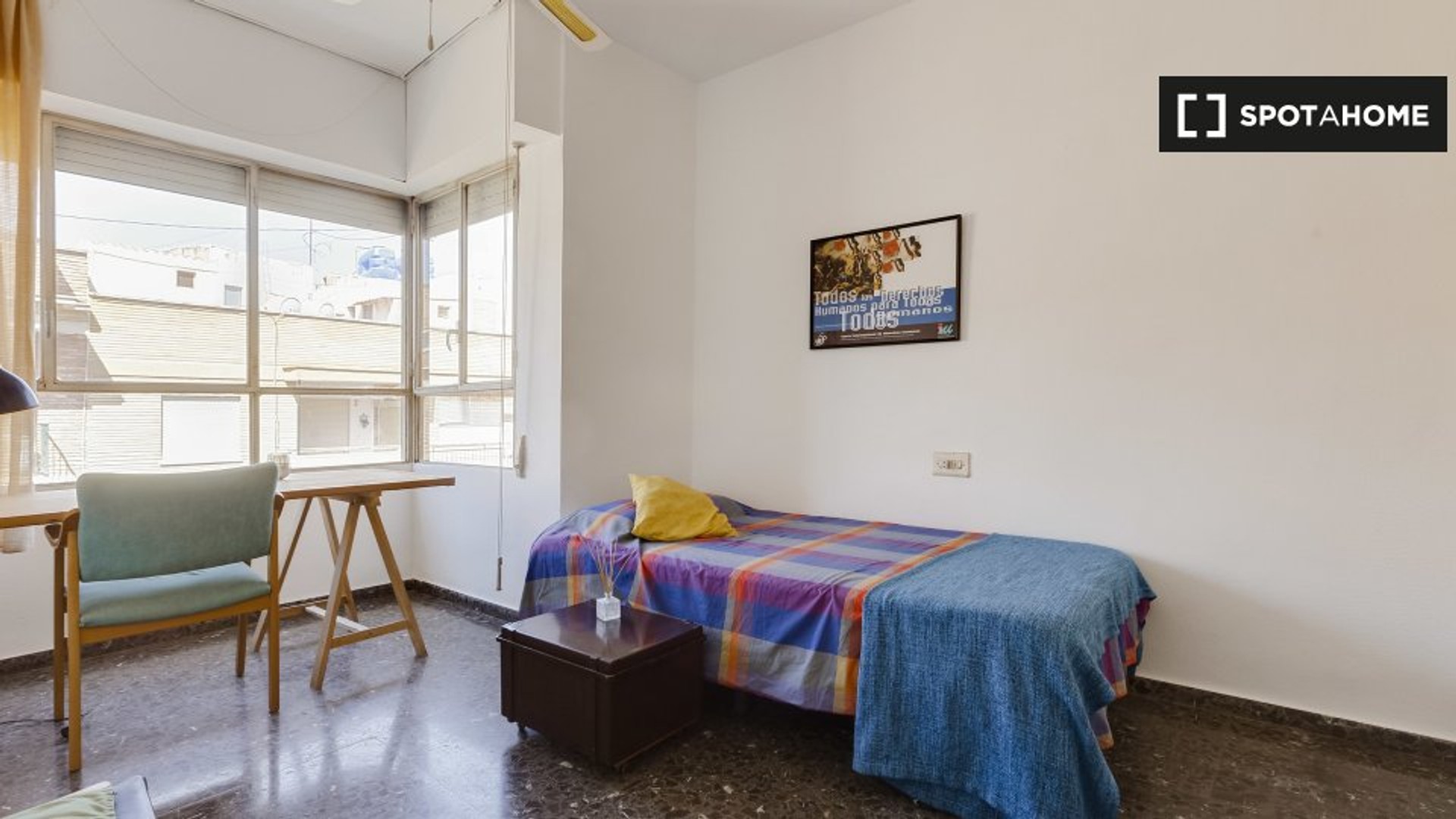 Pokój do wynajęcia z podwójnym łóżkiem w Murcia