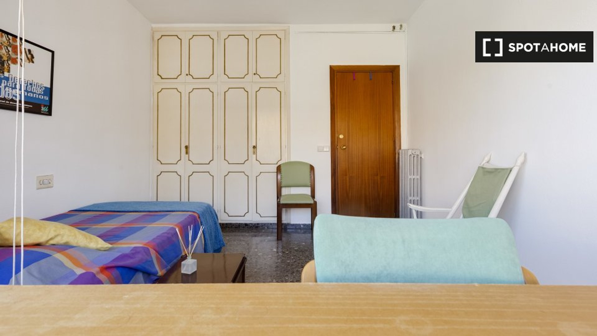 Pokój do wynajęcia z podwójnym łóżkiem w Murcia