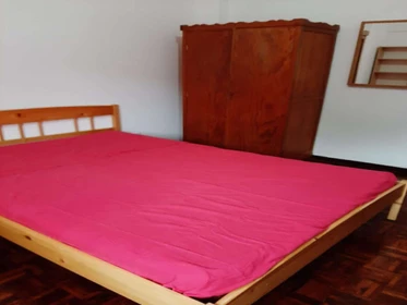 Quarto para alugar com cama de casal em Coimbra