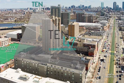 Studio in residence at 1047, Commonwealth Ave., Unit S1-B, Allston, Boston, MA, 02215, image 7 of 16