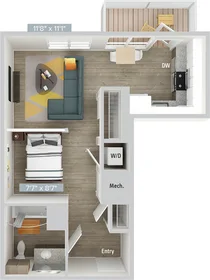 Studio in residence at 2, Leighton St., Unit 1-538, East Cambridge, Cambridge, MA, 02141, image 32 of 34