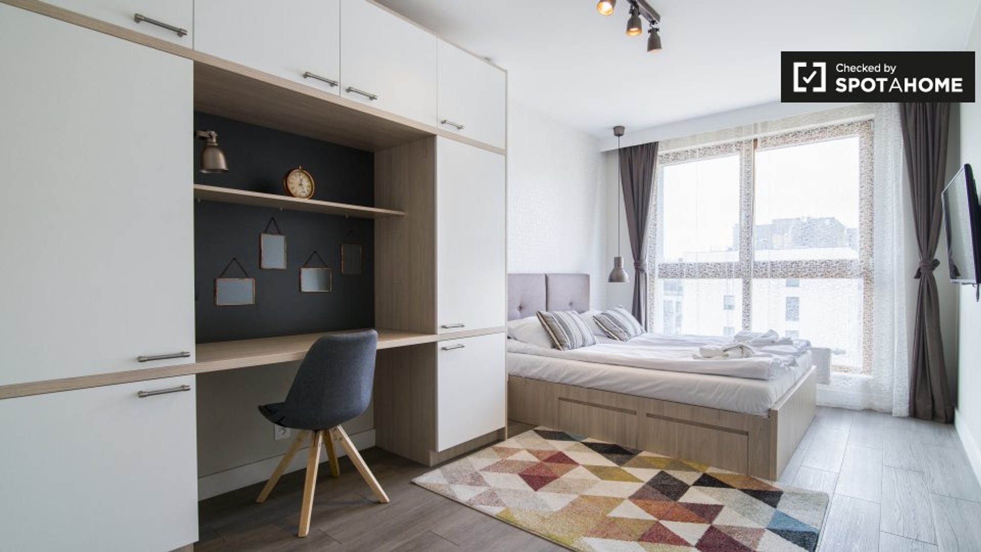Appartement moderne et lumineux à Gdańsk