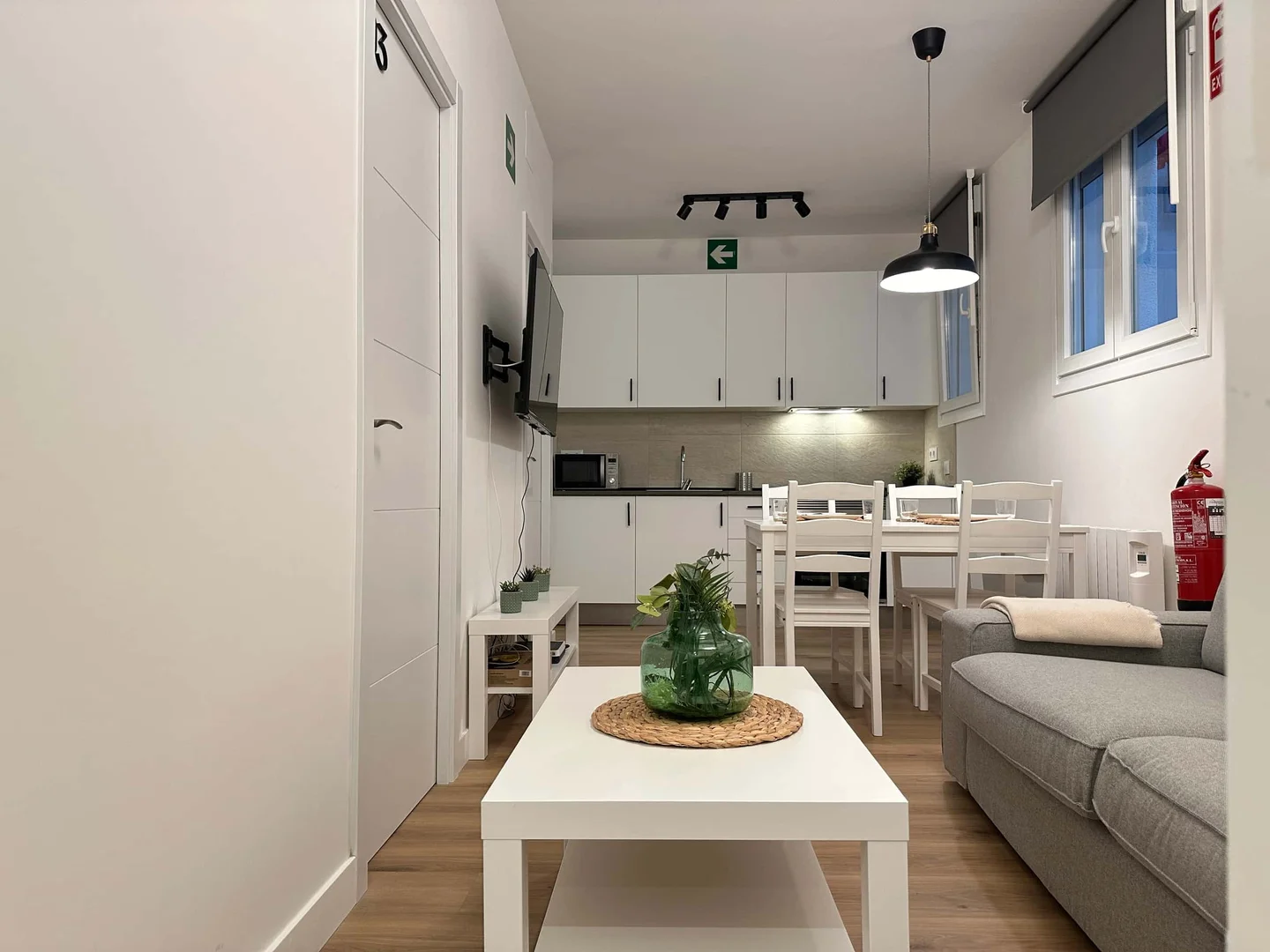 Affordable room for students with ample lighting in