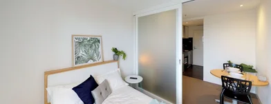 Entire apartment in residence at 55 Villiers St, North Melbourne VIC 3051, Australia, image 1 of 19