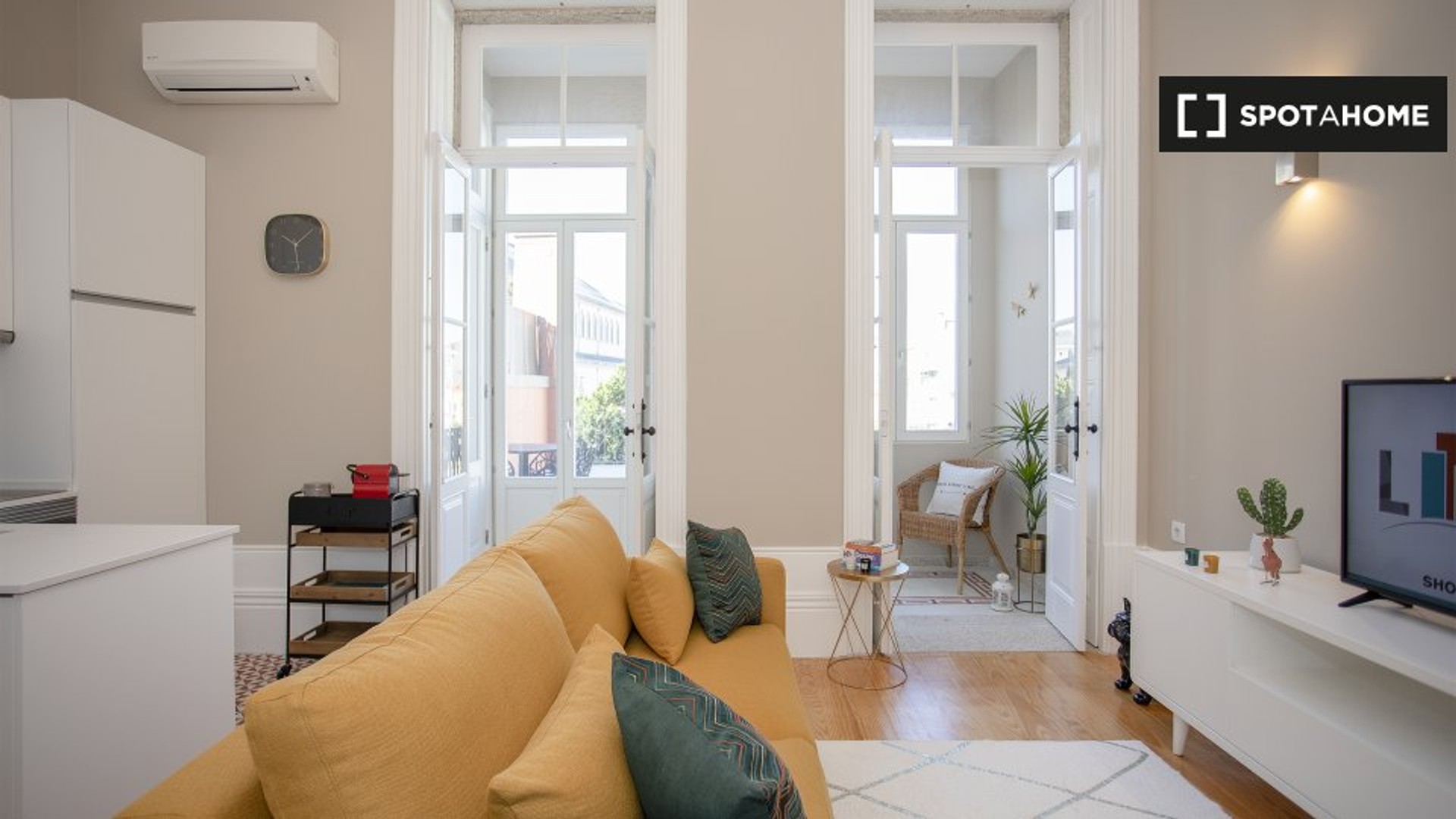 Mieszkanie z 2 sypialniami w Porto