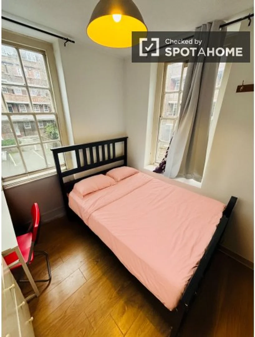 Affordable room for students with ample lighting in 